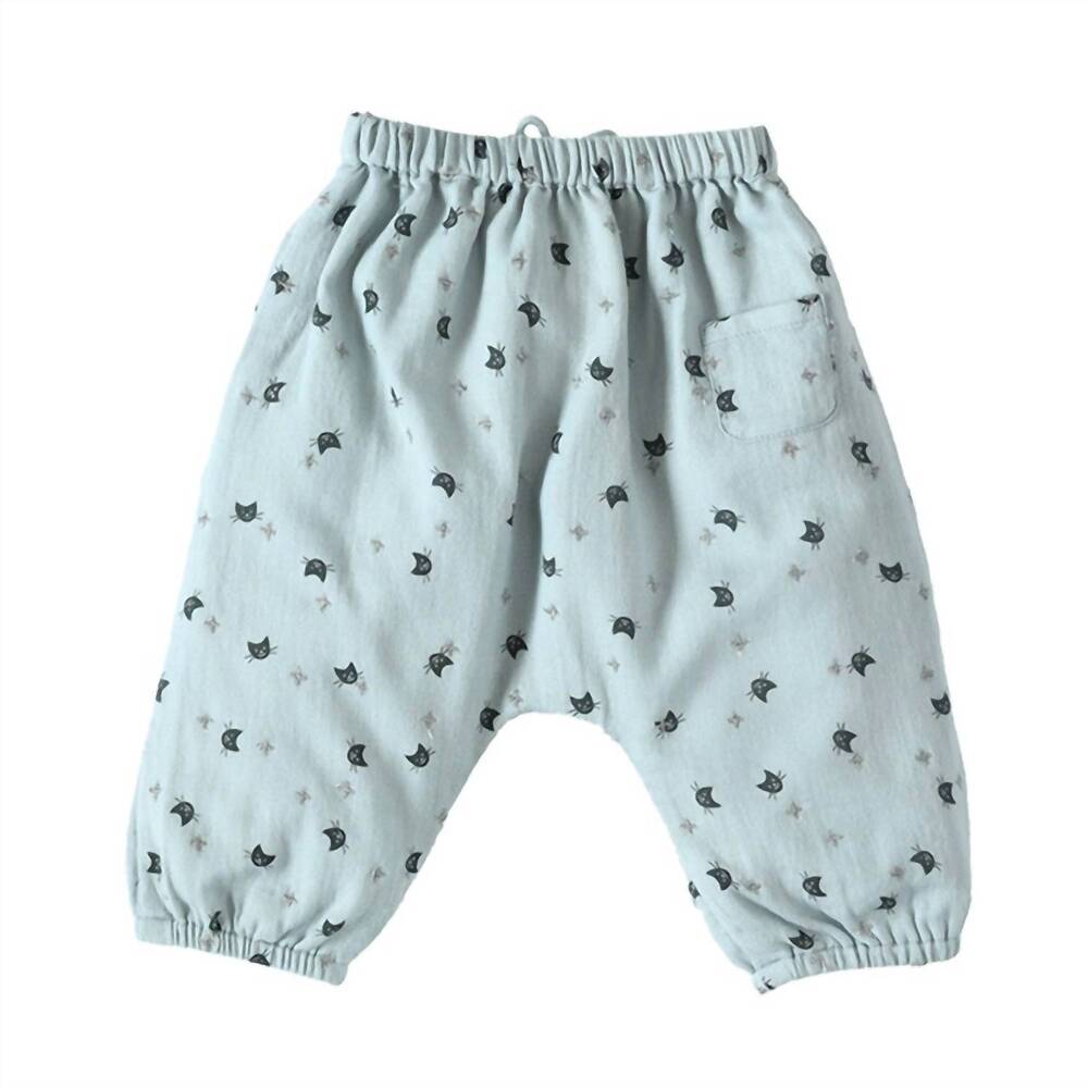 NEW BONHEUR DU JOUR baby's willy cats pants in blue